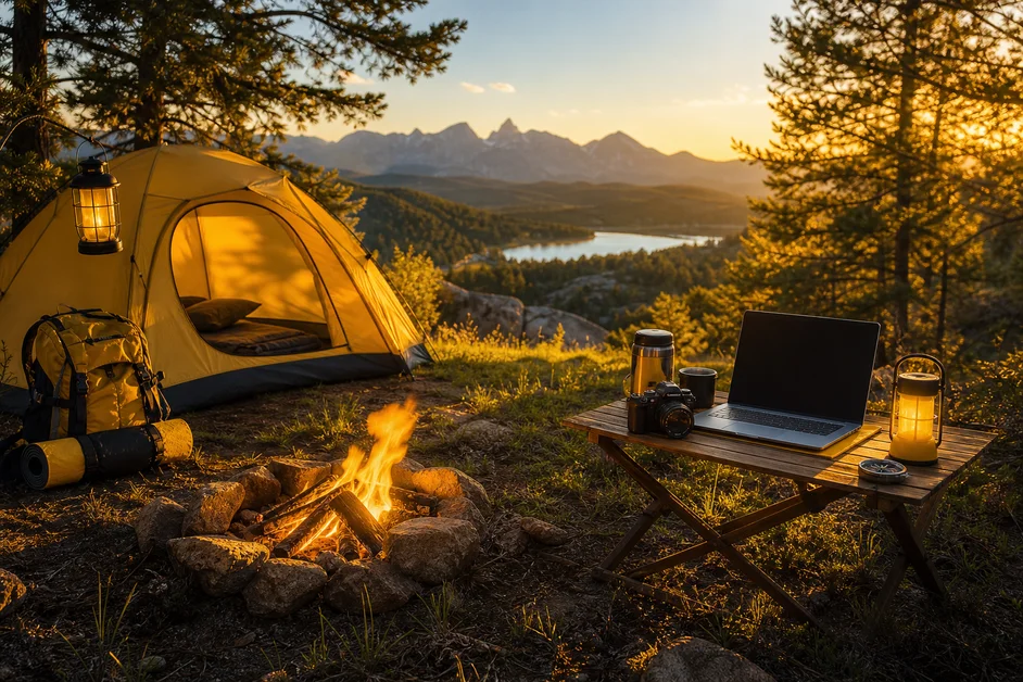 Como planejar uma viagem de camping: checklist completo de equipamentos e dicas para acampar com segurança