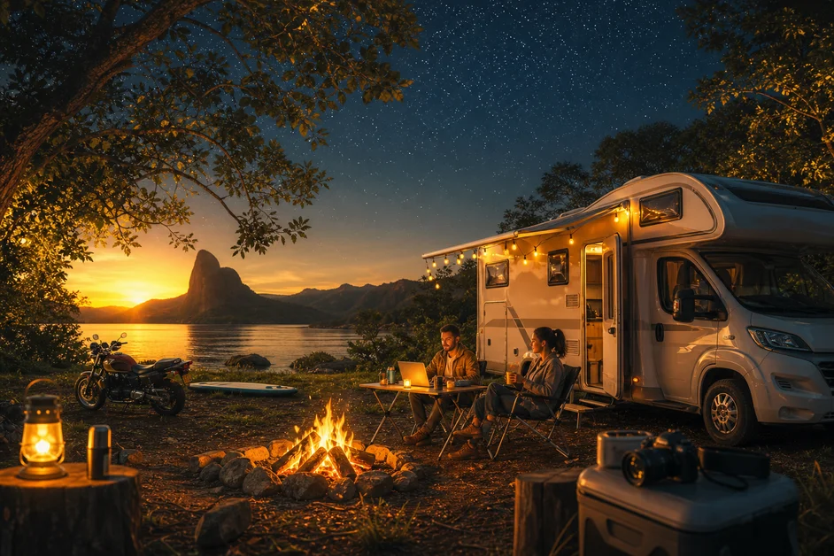 Aventuras sobre rodas e sob as estrelas: 5 histórias inspiradoras de motorhome e camping no Brasil