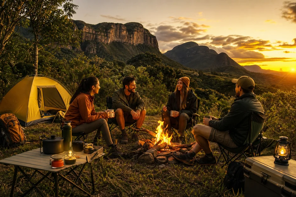 Aventura e Natureza: 3 Destinos de Camping Imperdíveis Próximos a Parques Nacionais no Brasil