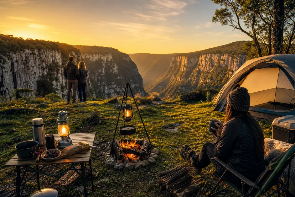 Camping em Praia Grande SC: 5 opções para curtir os cânions